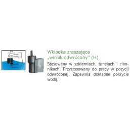 HADAR-H NAANDANJAIN WKŁADKA H ZRASZAJĄCA ODWRÓCONY WIRNIK DO MIKROZRASZACZY