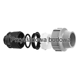 PE dwuzłączka 90 mm PN12,5 Elysee Jason